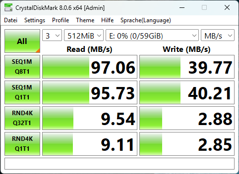 Geekom IT13 Max CrystaldiskMark SDCard Geekom IT13 Max CrystaldiskMark SDCard