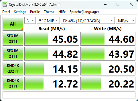 Geekom IT13 Max CrystaldiskMark USB A H2 Geekom IT13 Max CrystaldiskMark USB A H2
