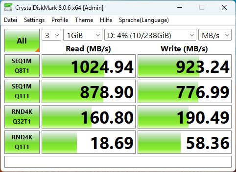 Geekom IT13 Max CrystaldiskMark USB A V4 Geekom IT13 Max CrystaldiskMark USB A V4