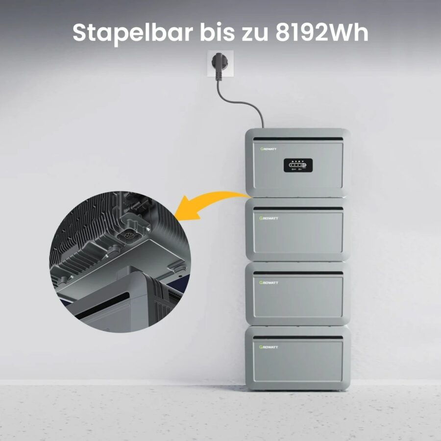 growatt nexa 2000 banner ii Growatt NEXA 2000 stapelbar bis 8192Wh
