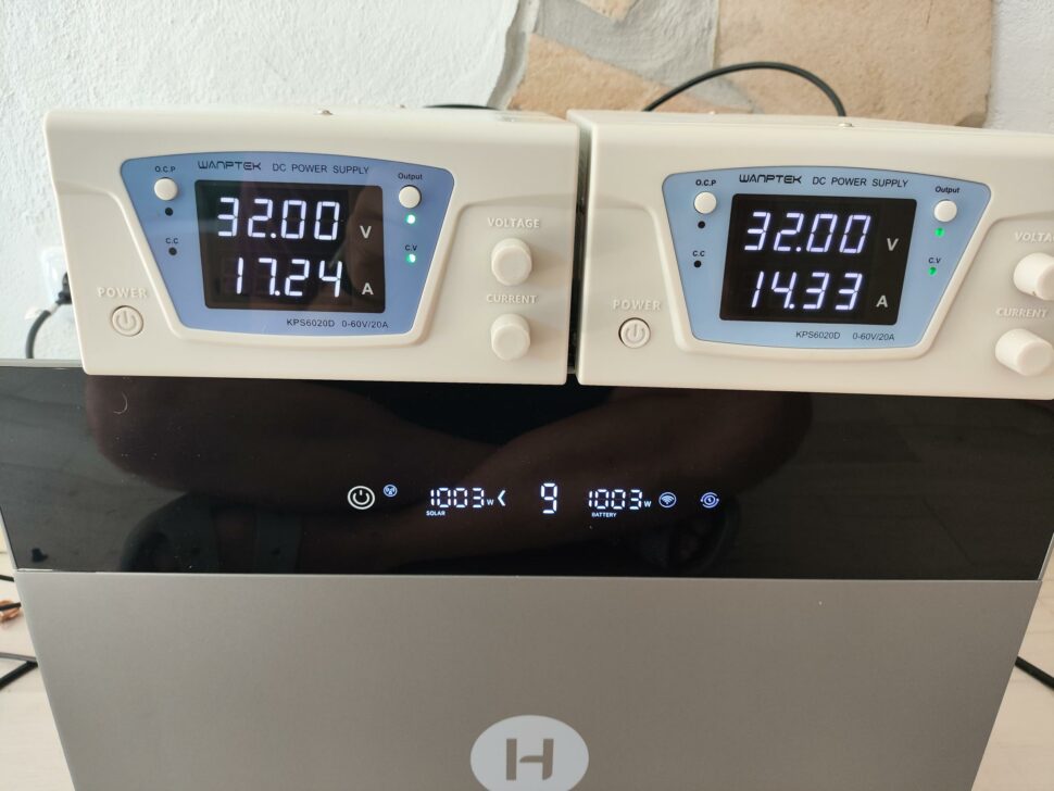 Hoymiles HiBattery 4020 X Testbetrieb 2 Hoymiles HiBattery 4020 X Testbetrieb 2