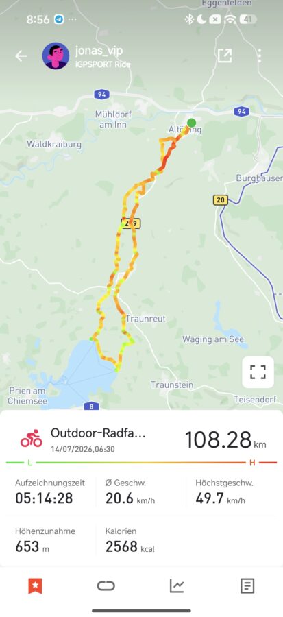 iGPSport BiNavi Air App Test 3 iGPSport BiNavi Air App Test 3