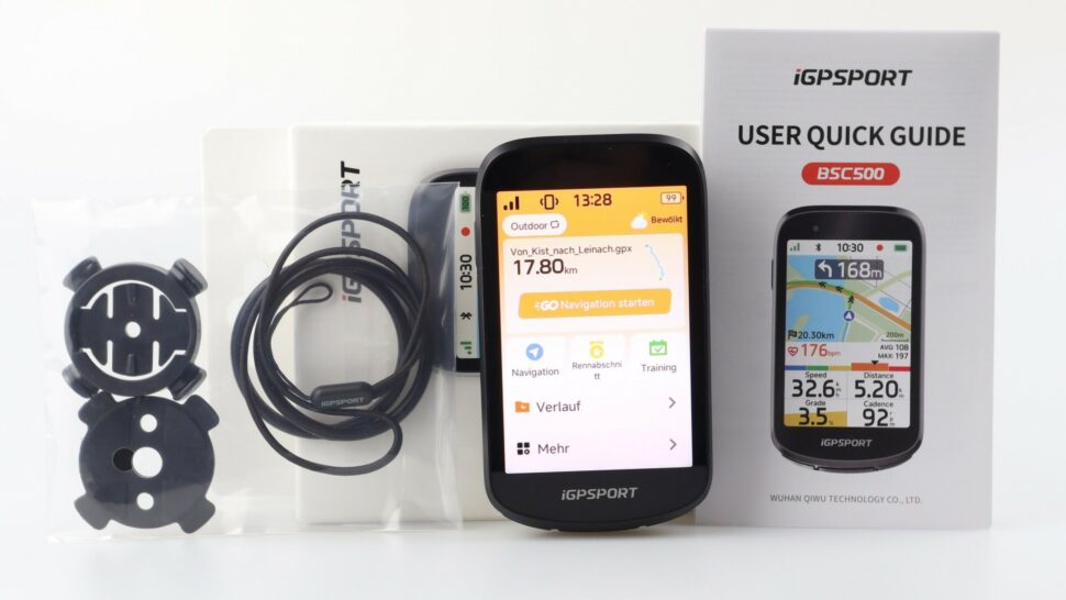 iGPSPORT BSC500 Test Lieferumfang vor Verpackung 3 iGPSPORT BSC500 Test Lieferumfang vor Verpackung 3