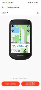 iGPSPORT BSC500 Test Screenshot Datenseite 2 iGPSPORT BSC500 Test Screenshot Datenseite 2