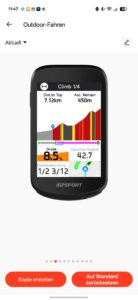 iGPSPORT BSC500 Test Screenshot Datenseite 3 iGPSPORT BSC500 Test Screenshot Datenseite 3