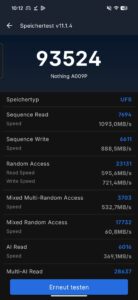 Nothing Phone 4b Test Speicher Nothing Phone 4b Test Speicher