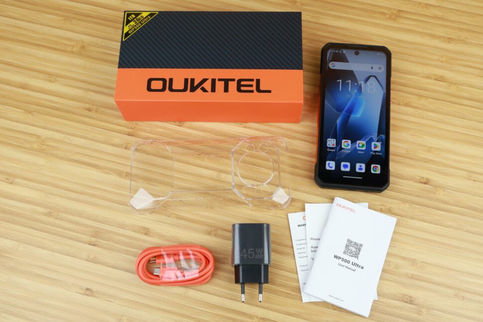 Oukitel WP500 Ultra Lieferumfang Oukitel WP500 Ultra Lieferumfang