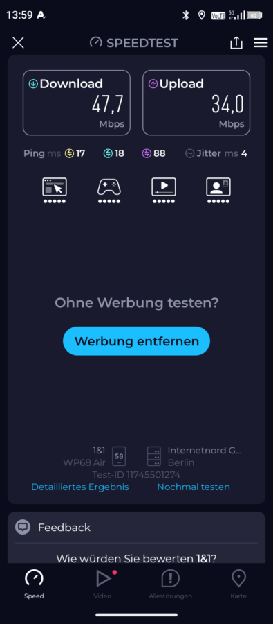 Oukitel WP68 Air Konnektivitaet 3 Oukitel WP68 Air Konnektivitaet 3