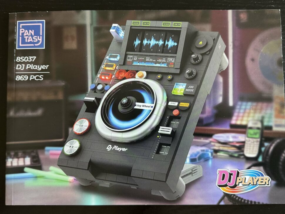 pantasy dj player test verpackung Verpackung des Pantasy DJ Player 85037 Klemmbausteine-Sets