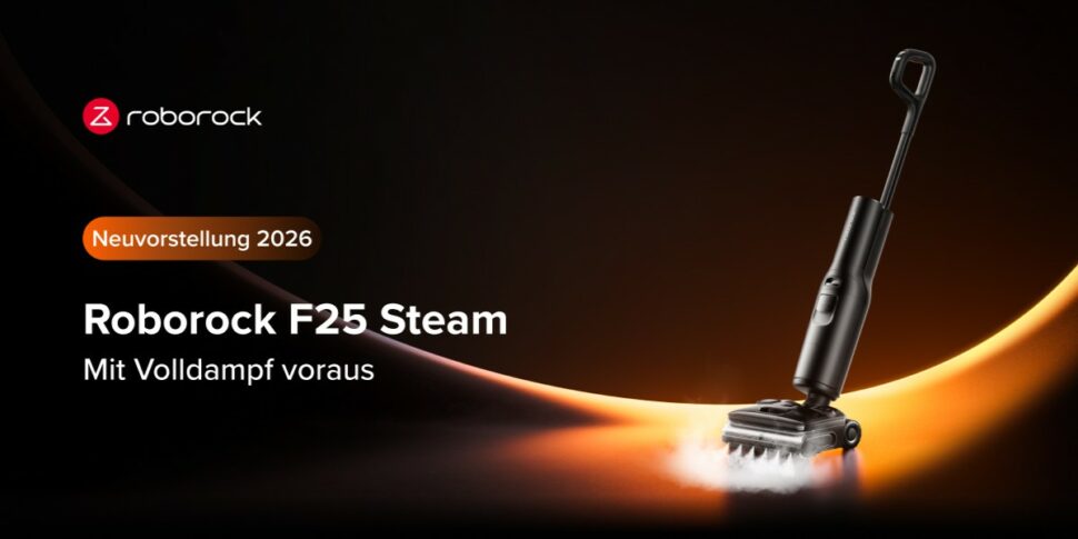 Roborock F25 Steam vorgestellt Head Roborock F25 Steam vorgestellt Head