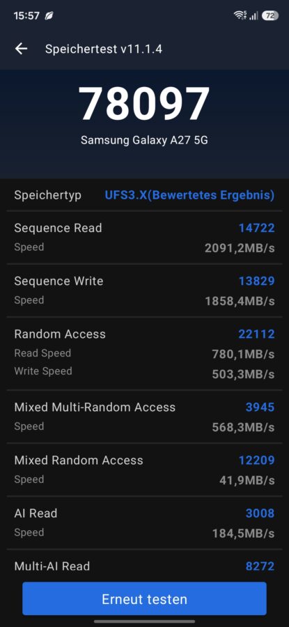 Samsung Galaxy A27 Test Benchmarks 10 Samsung Galaxy A27 Test Benchmarks 10