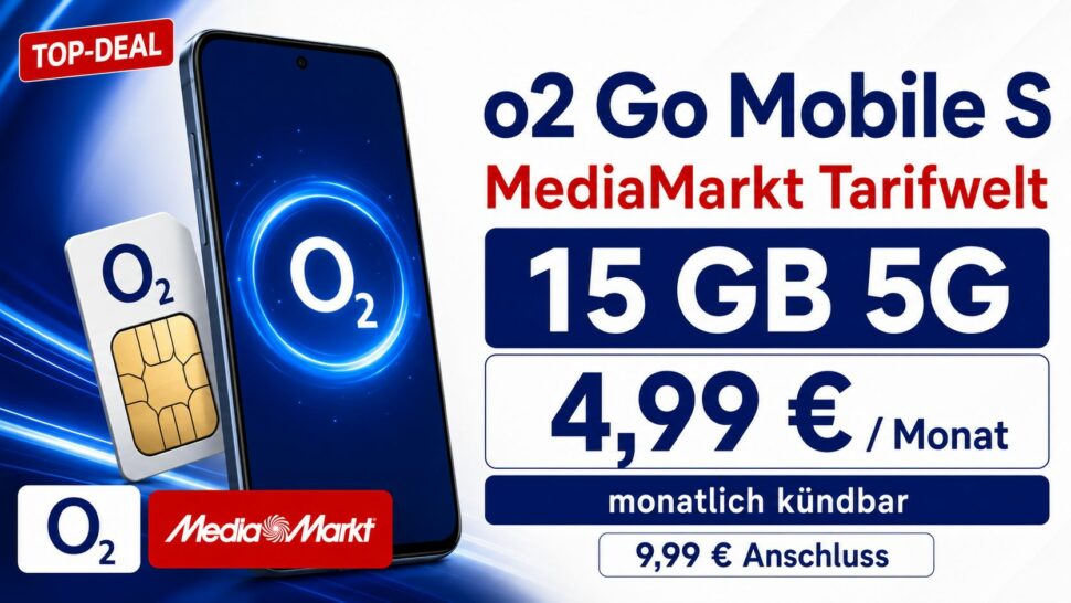 O2 MediaMArkt Deal 15gb Tarif Sparen O2 MediaMArkt Deal 15gb Tarif Sparen