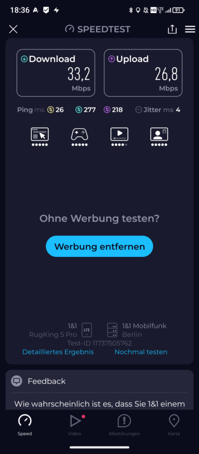 Ulefone RugKing 5 Konnektivitaet und Kommunikation 1 Ulefone RugKing 5 Konnektivitaet und Kommunikation 1