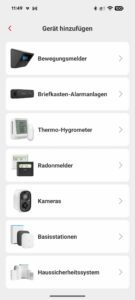 X Sense App Geraet hinzufuegen Kategorien 3 Test X Sense App Geraet hinzufuegen Kategorien 3 Test