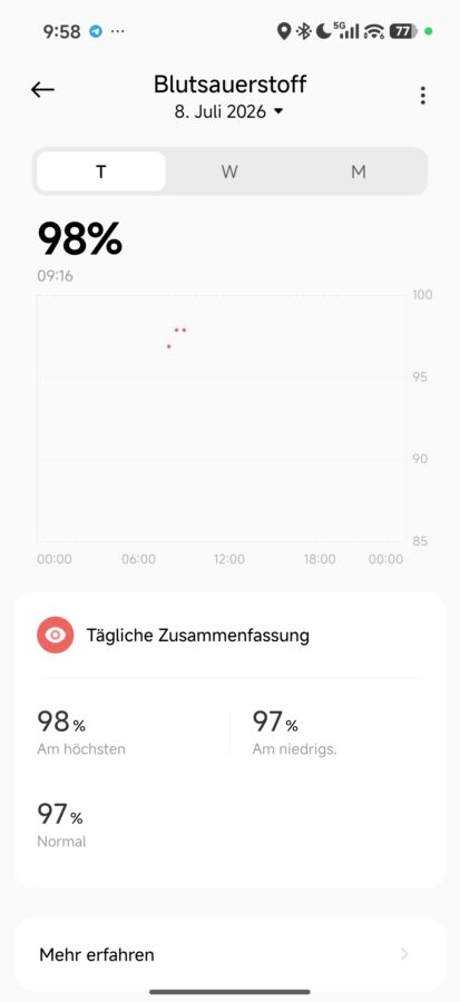 Puls und BLutsauerstoff 3 Puls und BLutsauerstoff 3