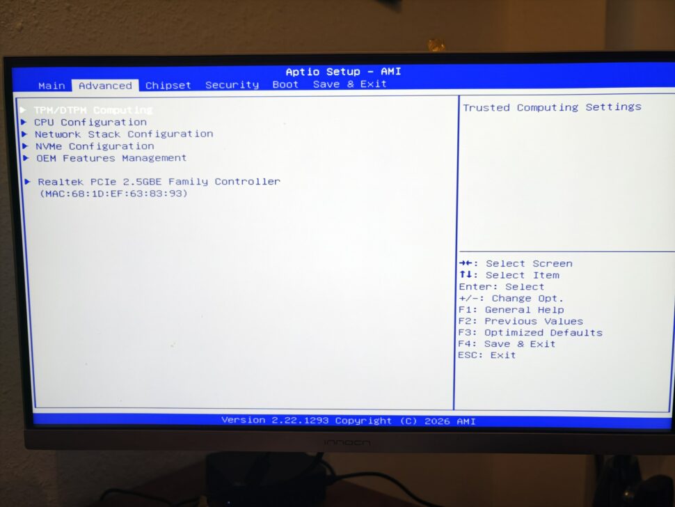 acemagic retro x3 bios advanced ACEMAGIC Retro X3 BIOS Advanced