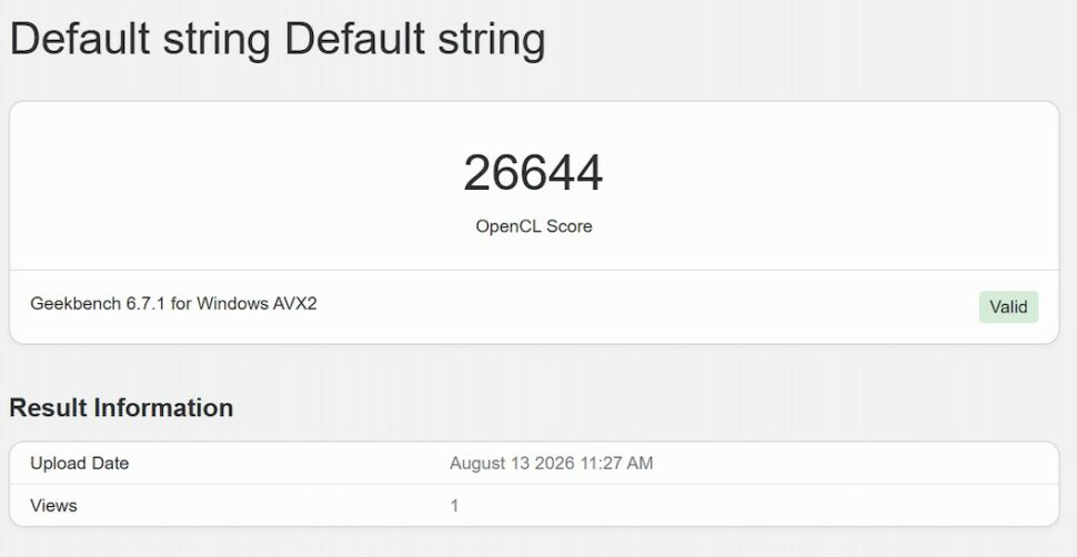 acemagic retro x3 geekbench 6 opencl ACEMAGIC Retro X3 Geekbench 6 OpenCL