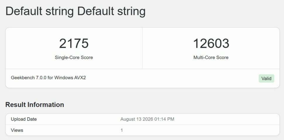acemagic retro x3 geekbench 7 ACEMAGIC Retro X3 Geekbench 7