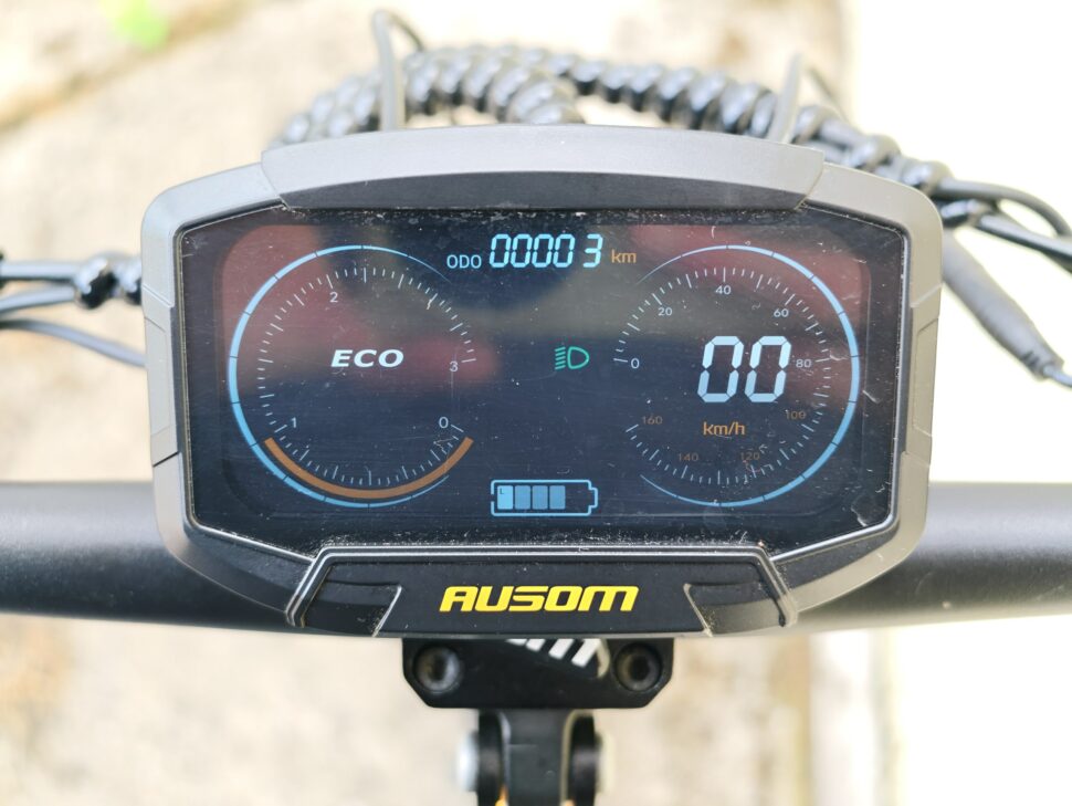 ausom l1 abe display im eco modus Ausom L1 ABE Display im Eco Modus