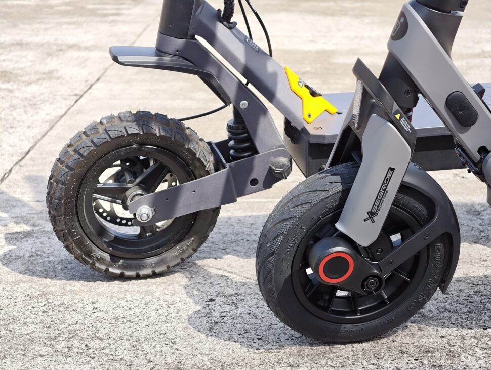 ausom l1 abe ninebot e3 pro d vorderraeder stollenreifen gegen strassenreifen Ausom L1 ABE Ninebot E3 Pro D Vorderraeder Stollenreifen gegen Strassenreifen