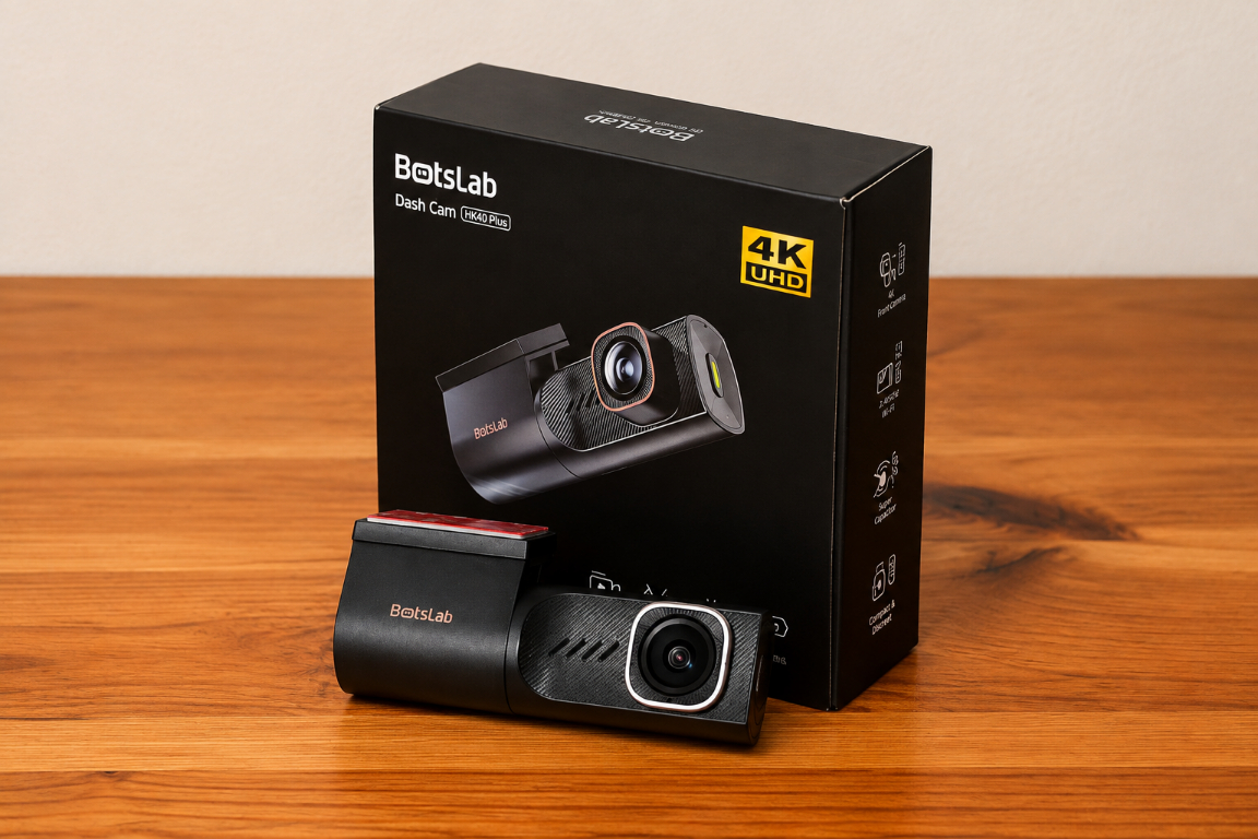 Botslab Dash Cam HK40 Plus Test