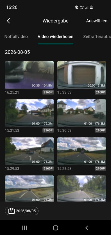 %name Botslab Dash Cam HK40 Plus App Test
