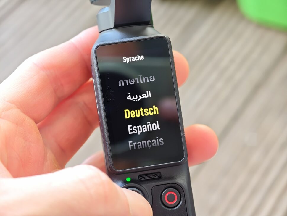 dji osmo pocket 4p ersteinrichtung sprachauswahl DJI Osmo Pocket 4 Pro Ersteinrichtung Sprachauswahl