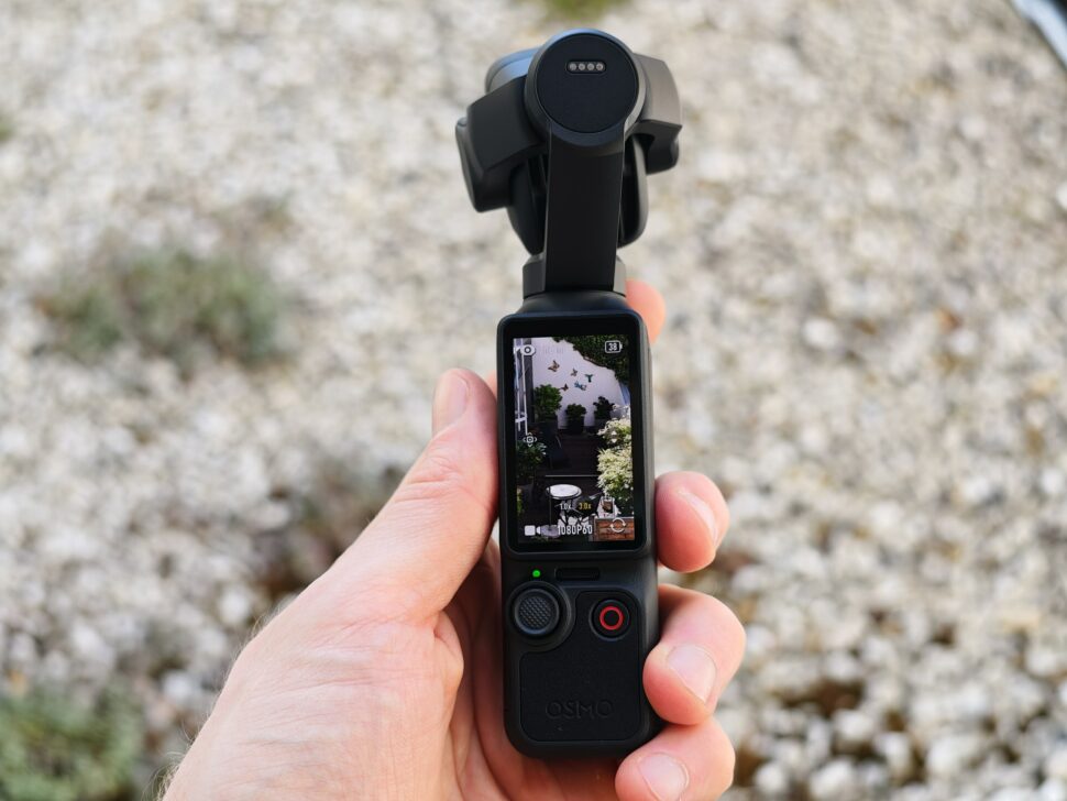 dji osmo pocket 4p kamera in der hand DJI Osmo Pocket 4 Pro Kamera in der Hand