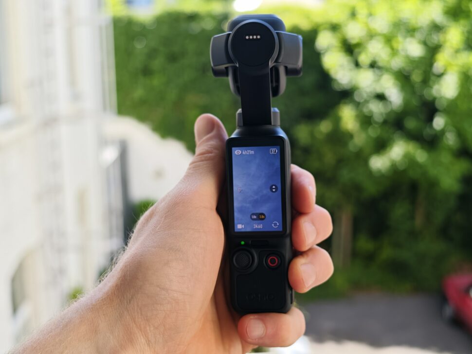 dji osmo pocket 4p kamera rueckseite DJI Osmo Pocket 4 Pro Kamera Rückseite