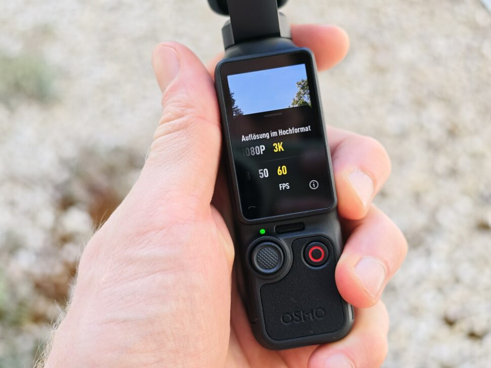dji osmo pocket 4p menue hochformat DJI Osmo Pocket 4 Pro Menü Hochformat