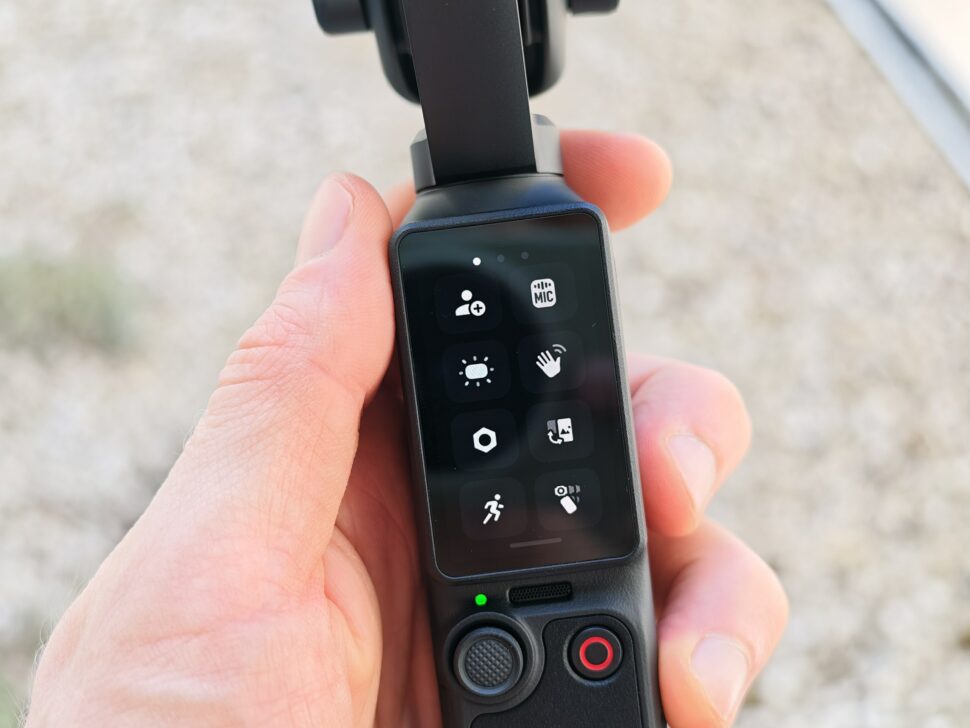 dji osmo pocket 4p schnelleinstellungen detail DJI Osmo Pocket 4 Pro Schnelleinstellungen Detail