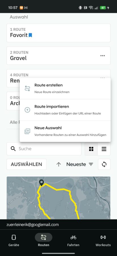 Hammerhead Karoo 3 Test Hammerhead App Routen 2 Hammerhead Karoo 3 Test Hammerhead App Routen 2