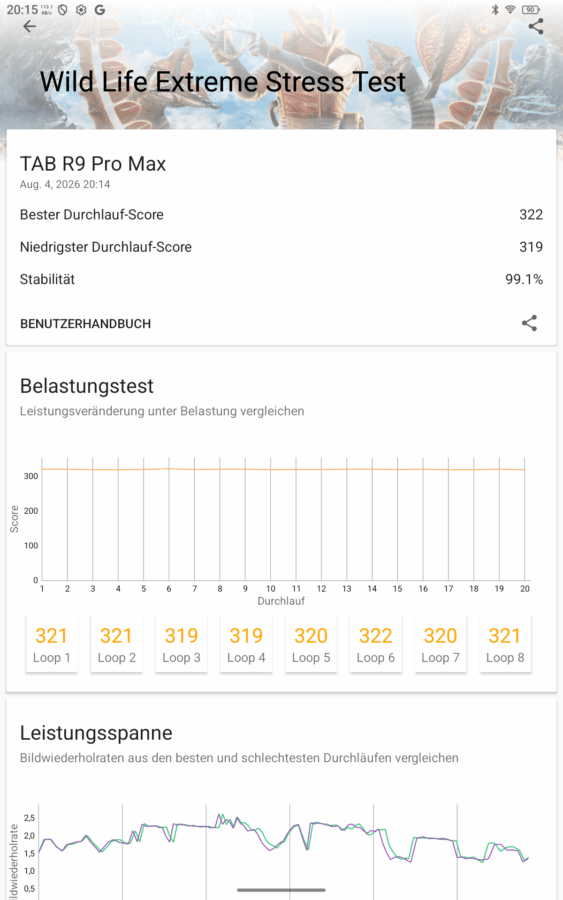 Hotwav Tab R9 Pro Max Leistung 3 Hotwav Tab R9 Pro Max Leistung 3