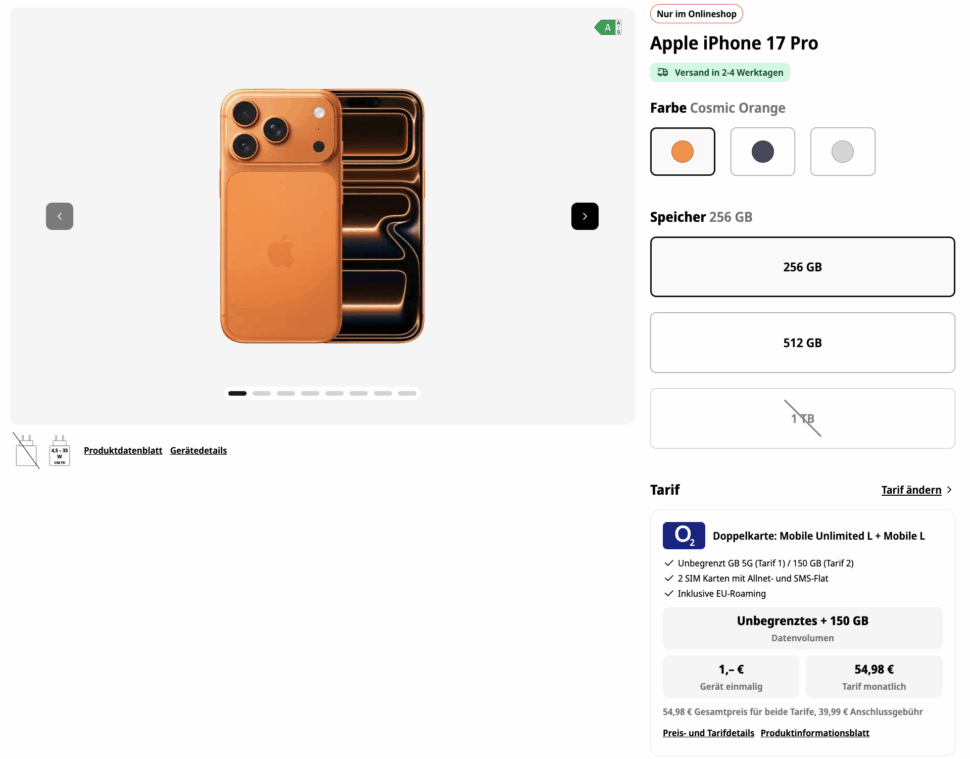 iphone 17 pro o2 doppelkarte mediamarkt iphone 17 pro o2 doppelkarte mediamarkt