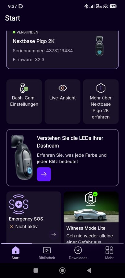 Nextbase Piqo App 3 Nextbase Piqo App 3