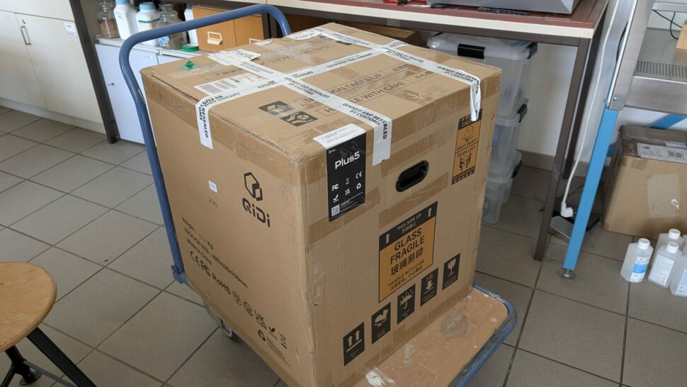 Qidi plus 5 4 Qidi plus 5 Verpackung