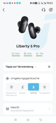 soundcore liberty 5 pro app hauptseite Soundcore Liberty 5 Pro App Hauptseite