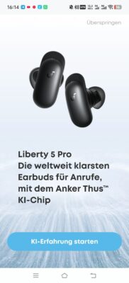 soundcore liberty 5 pro app startbildschirm Soundcore Liberty 5 Pro App Startbildschirm