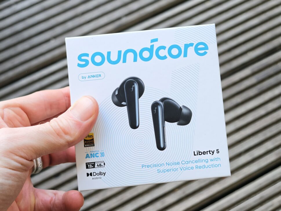 soundcore liberty 5 verpackung vorderseite Soundcore Liberty 5 Verpackung Vorderseite