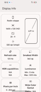 Test Redmi 175G Display 4 Test Redmi 175G Display 4