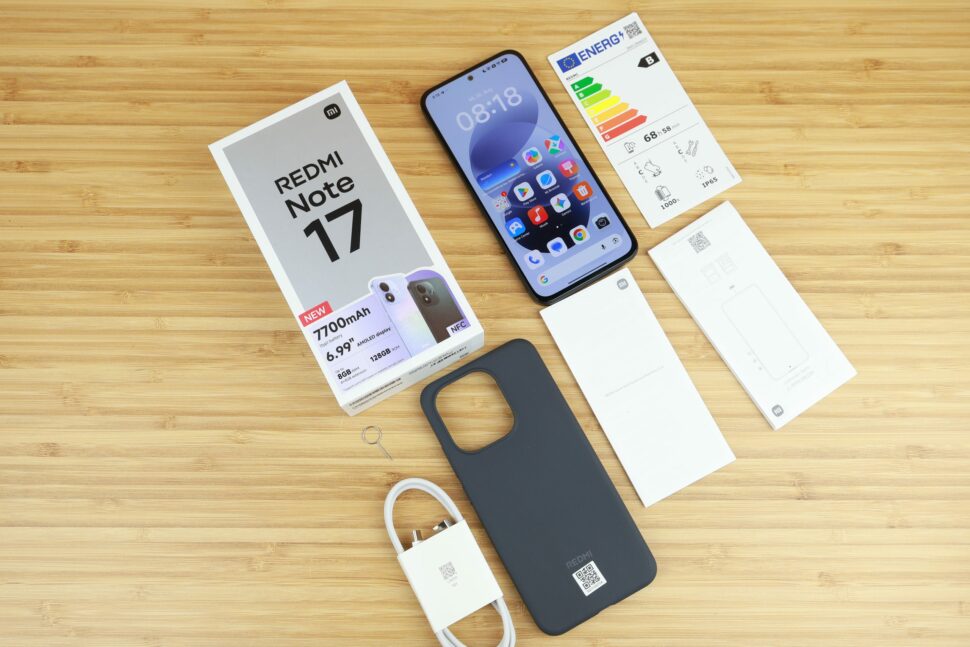 Redmi Note 17 4G Lieferumfang Redmi Note 17 4G Lieferumfang