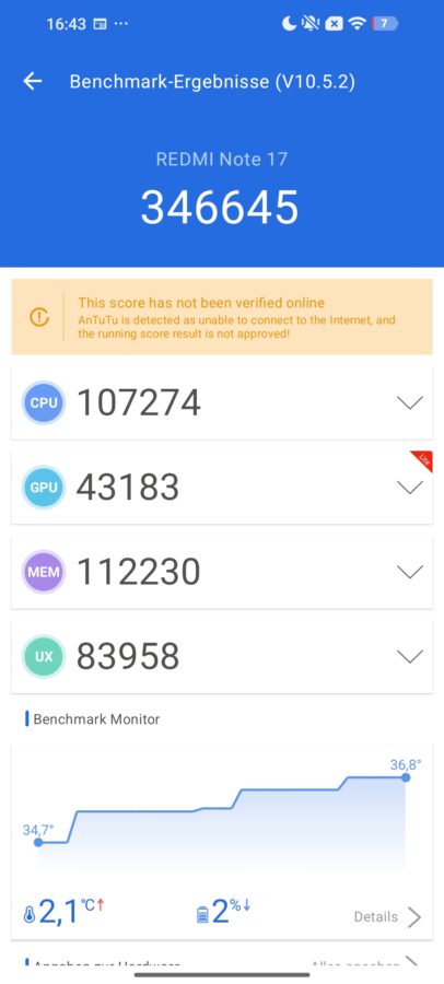 Xiaomi Redmi Note 14 4G Benchmarks Leistung 2 Xiaomi Redmi Note 14 4G Benchmarks Leistung 2