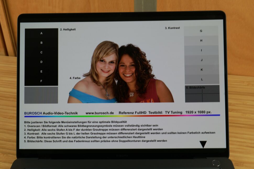 Xiaomi Book Pro 14 Display Farben Xiaomi Book Pro 14 Display Farben