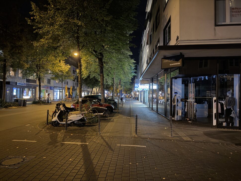 Apple iPhone 18 Pro Kamera-Testfoto bei Nacht