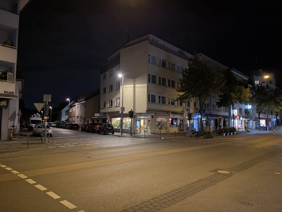 Apple iPhone 18 Pro Kamera-Testfoto bei Nacht
