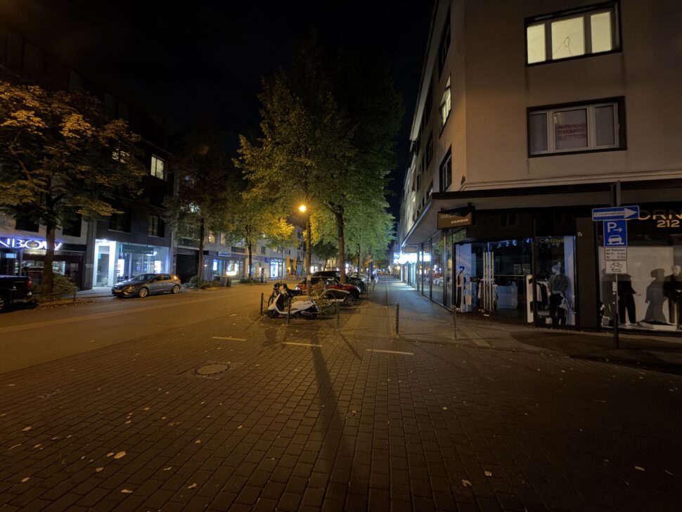 Apple iPhone 18 Pro Kamera-Testfoto bei Nacht