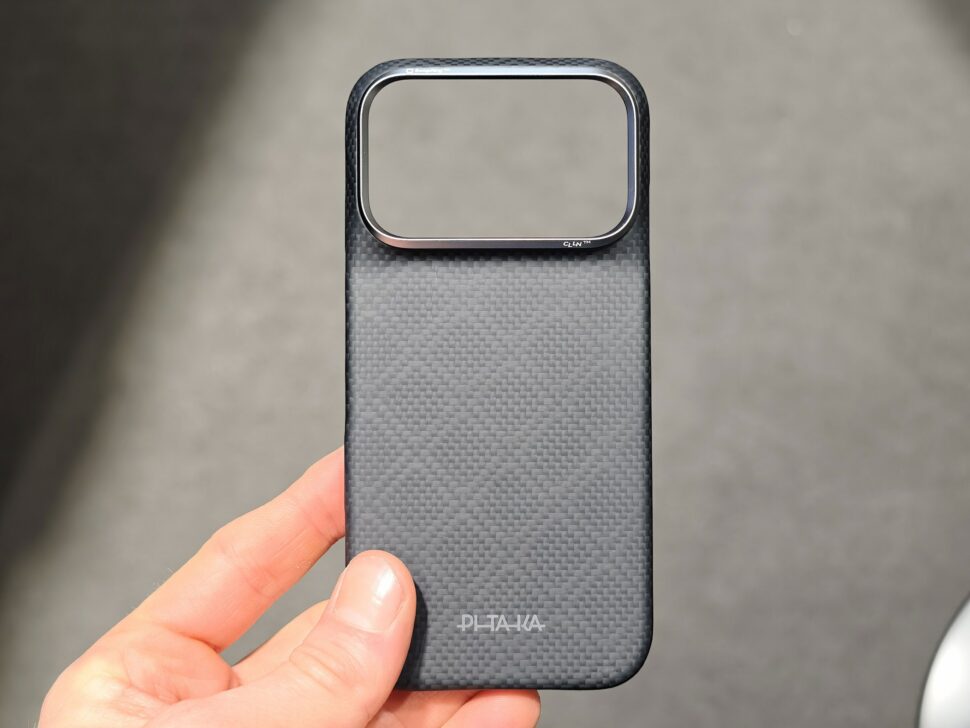 pitaka huelle iphone 18 pro schwarz aramid PITAKA Aramid-Hülle für das iPhone 18 Pro