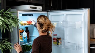 bluetti fridgepower kuehlschrank Bluetti FridgePower auf dem Kühlschrank