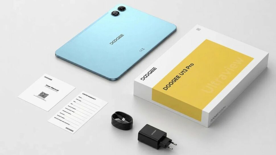 DOOGEE U13 Pro Tablet Sep 2026 Lieferumfang DOOGEE U13 Pro Tablet Sep 2026 Lieferumfang