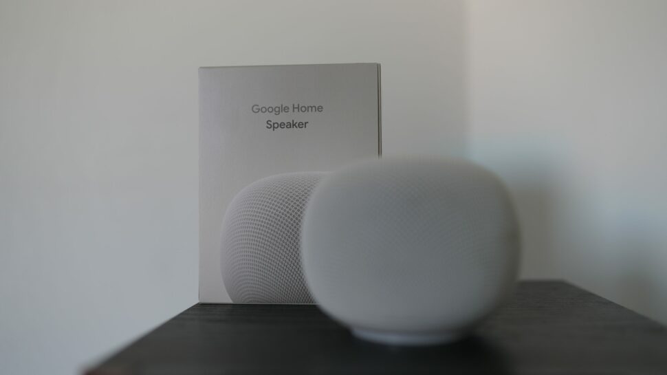 Google Home Speaker Banner V Google Home Speaker Banner V